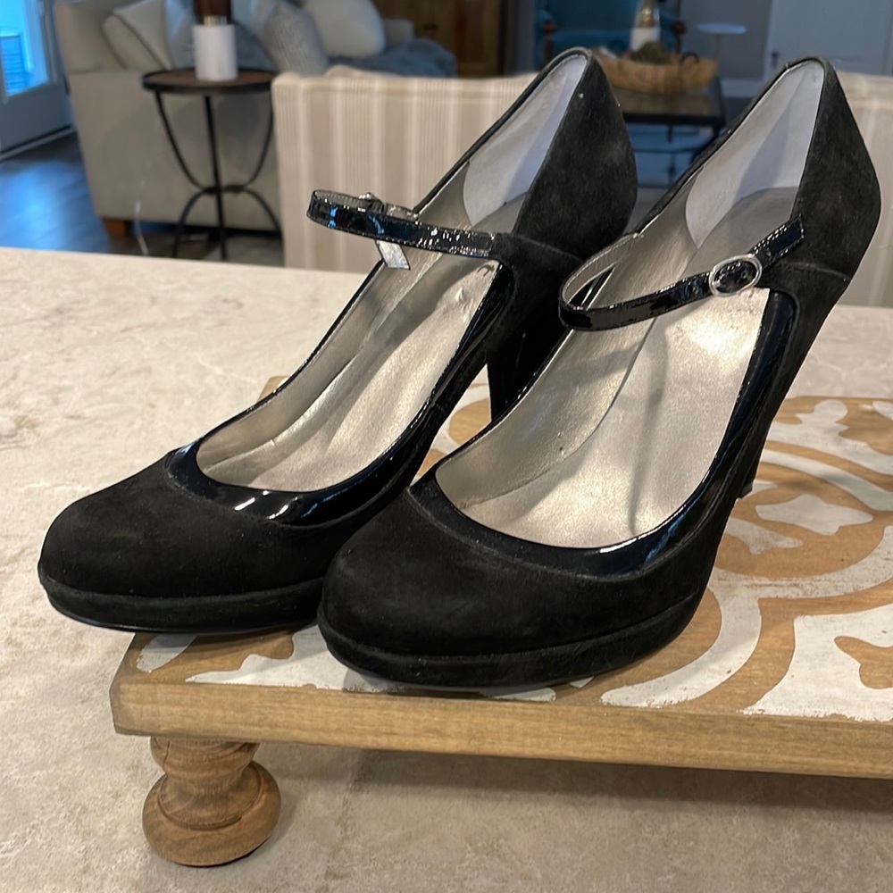 Black Suede Heels